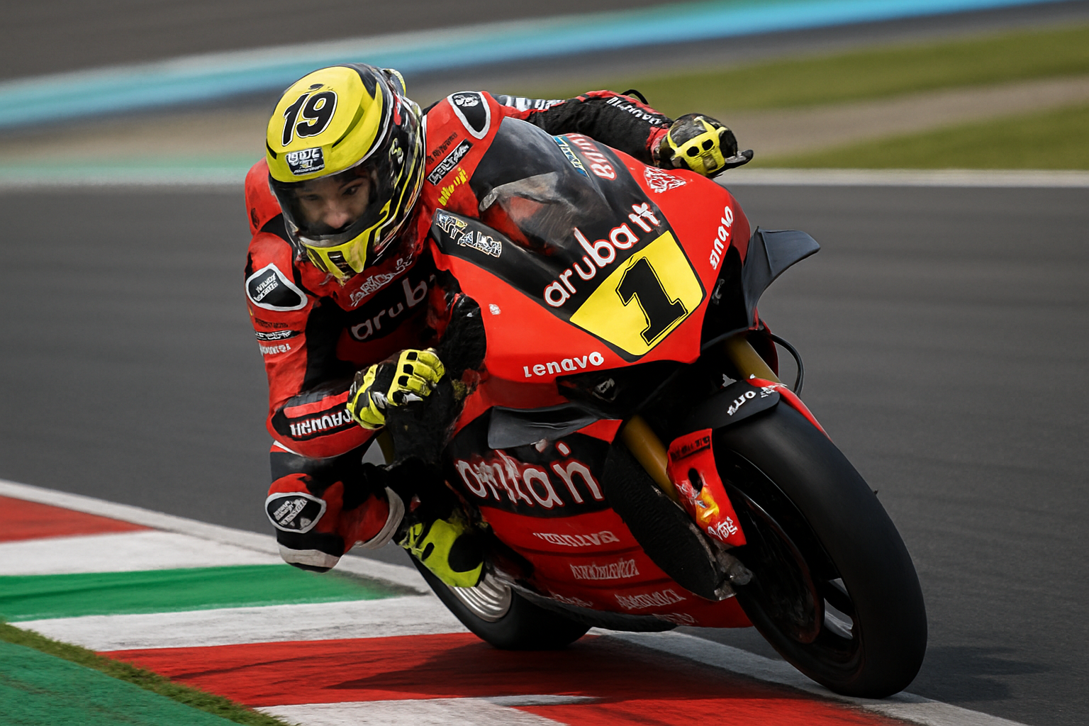 Alvaro Bautista in action on the WorldSBK track, 2026 season