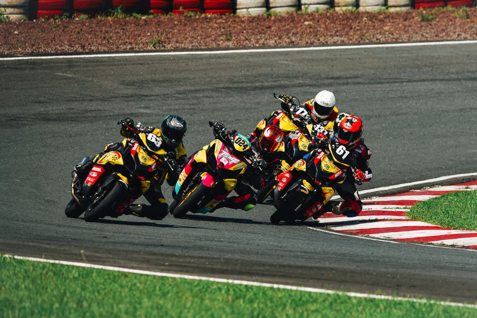 Photo of Pedro Acosta racing at Silverstone, dynamic angle, 2026 season