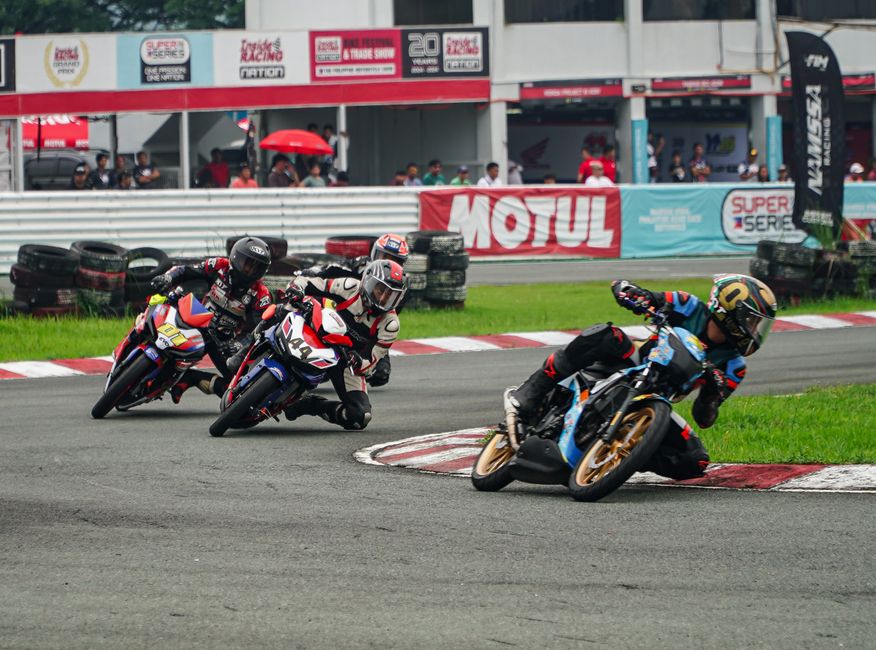 Dynamic shot of MotoGP race, Martin in action, 2026 season